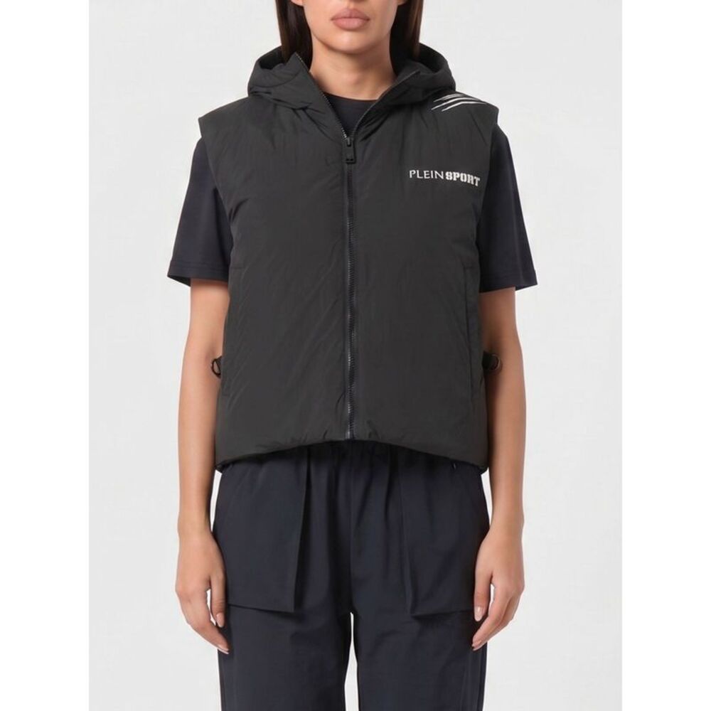 Plein Sport Waistcoat Woman Black